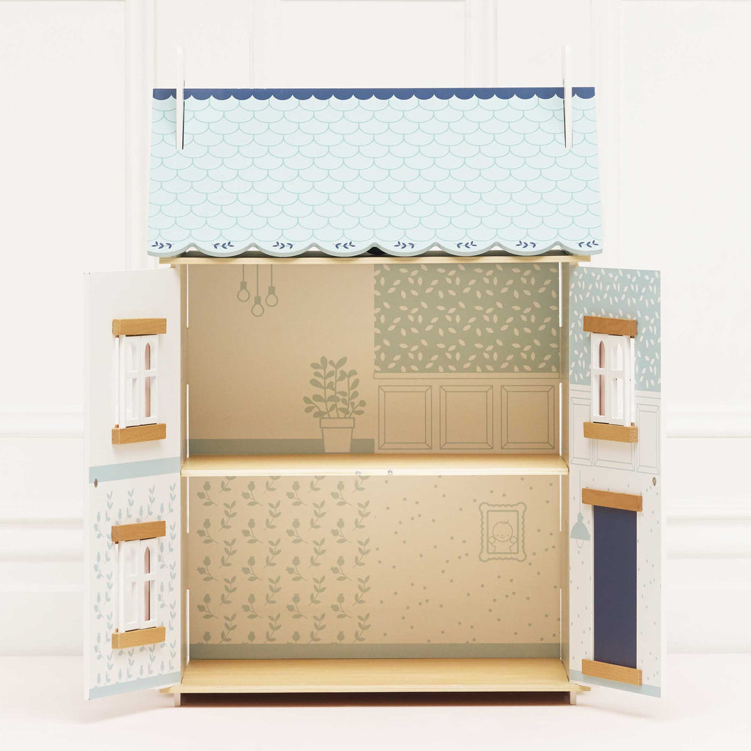 Le Toy Van Wooden Dollhouse – Bluebelle House
