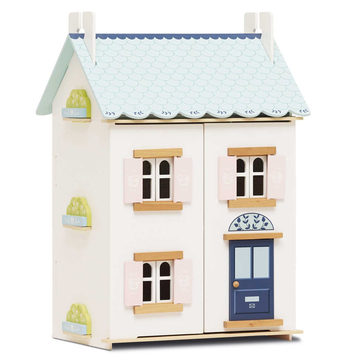 Le Toy Van Wooden Dollhouse – Bluebelle House