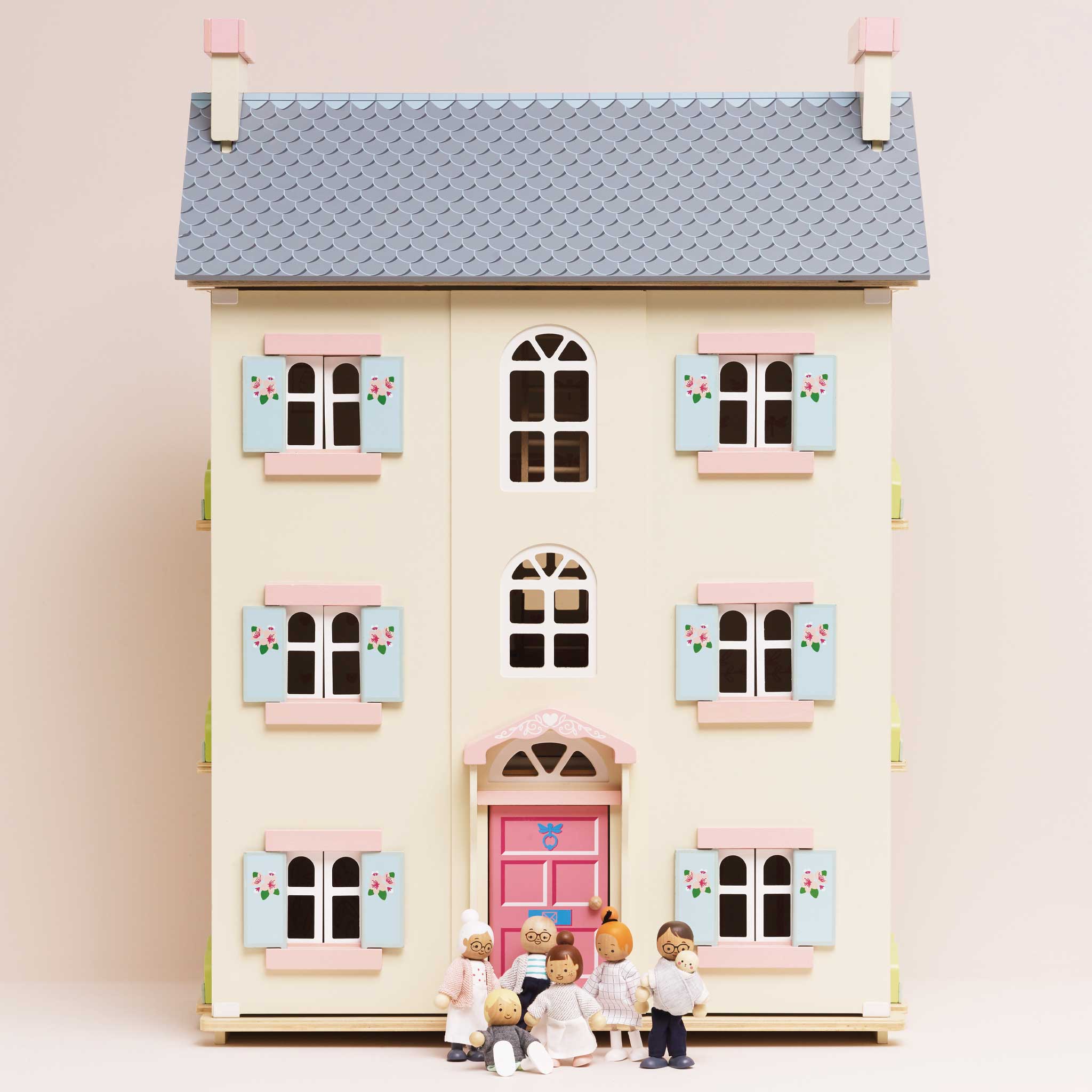 Le Toy Van Wooden Dollhouse – Cherry Tree Hall