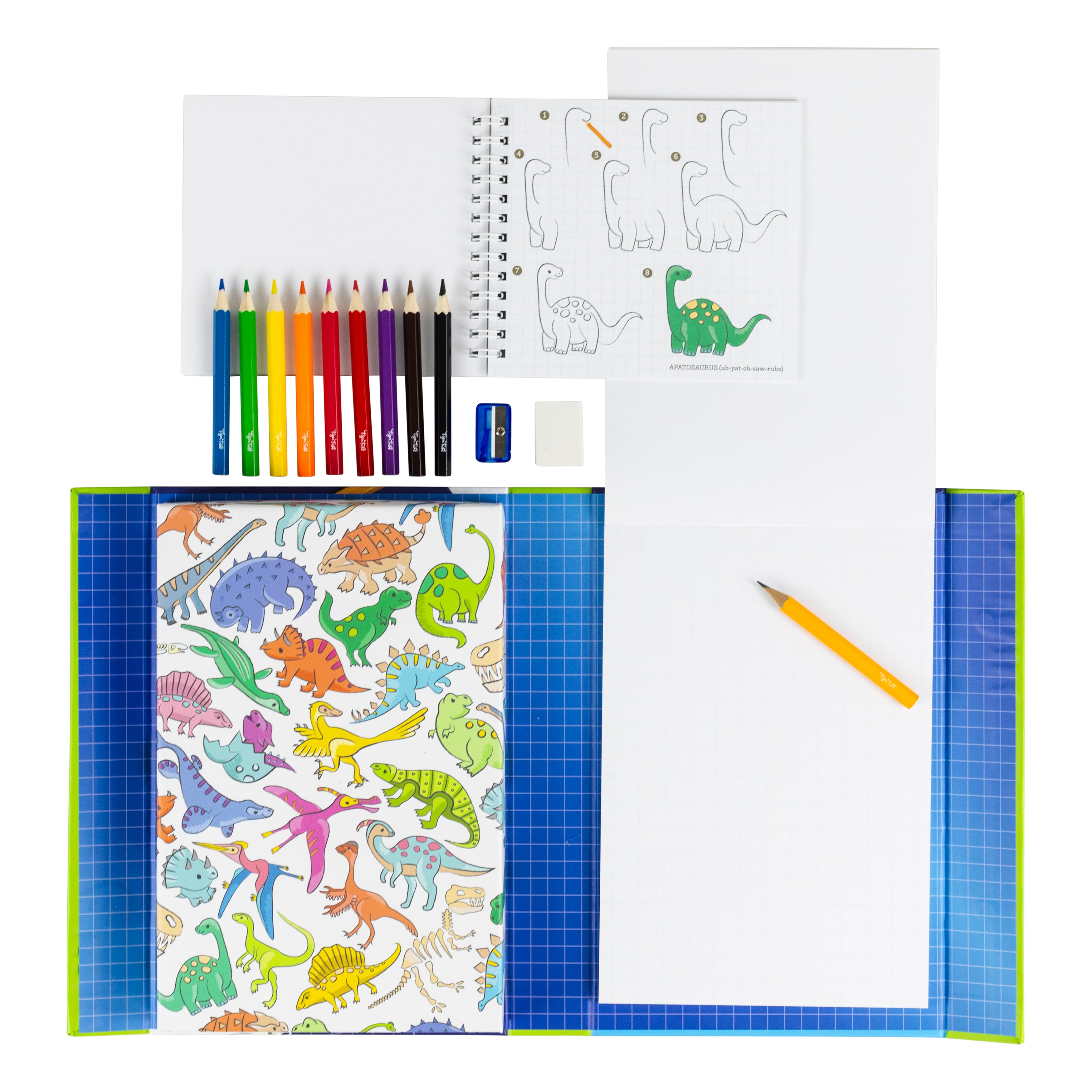 Tiger Tribe How To Draw – Dinosaurs