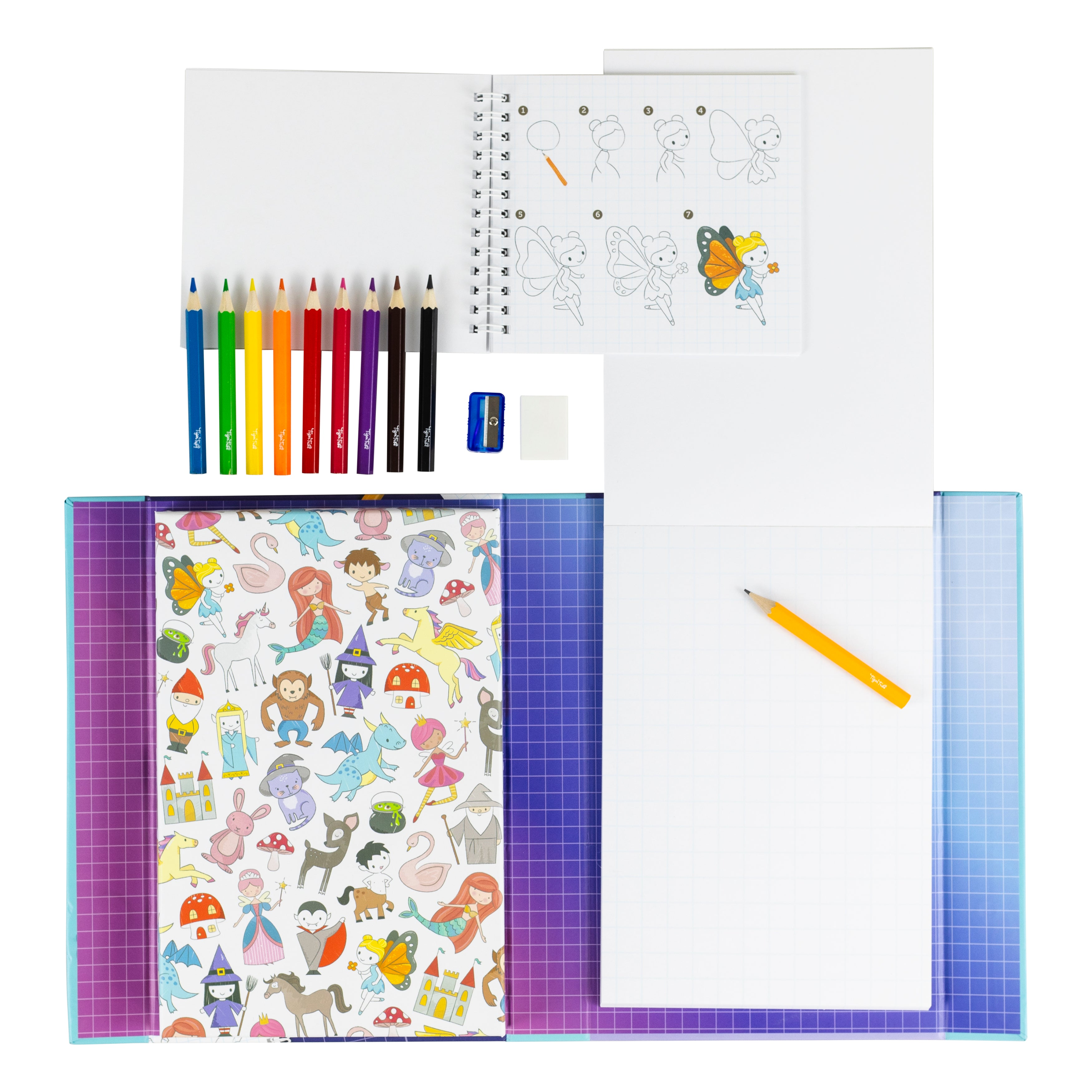 Tiger Tribe How To Draw – Fairytale Fantasy