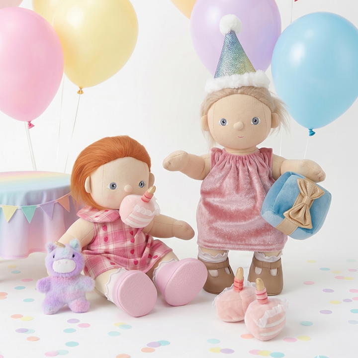 Olli Ella Dinkum Doll Happy Birthday Set (Limited Edition)