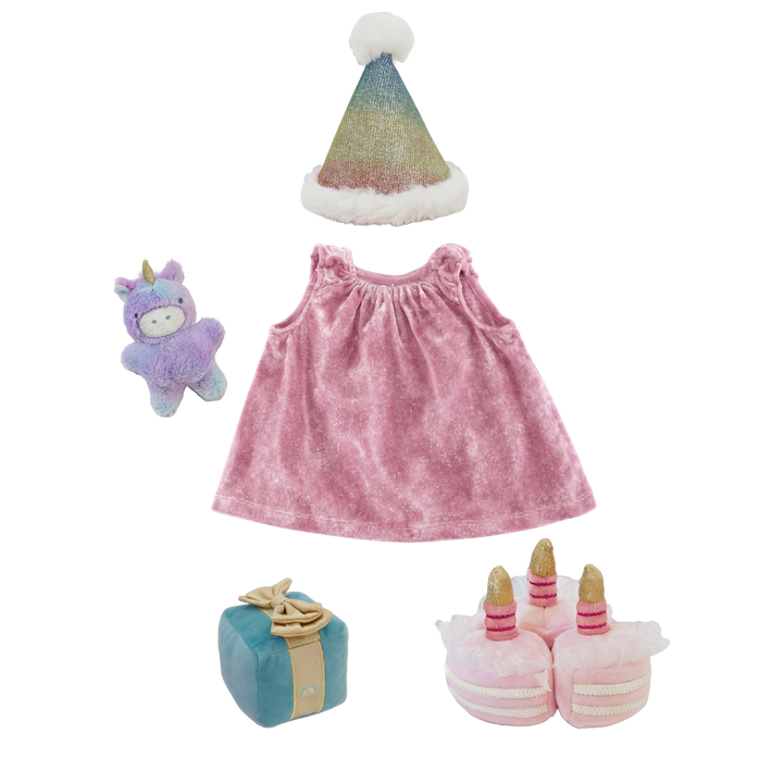 Olli Ella Dinkum Doll Happy Birthday Set (Limited Edition)