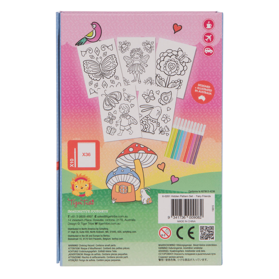 Tiger Tribe Hidden Pattern Set – Fairy Friends