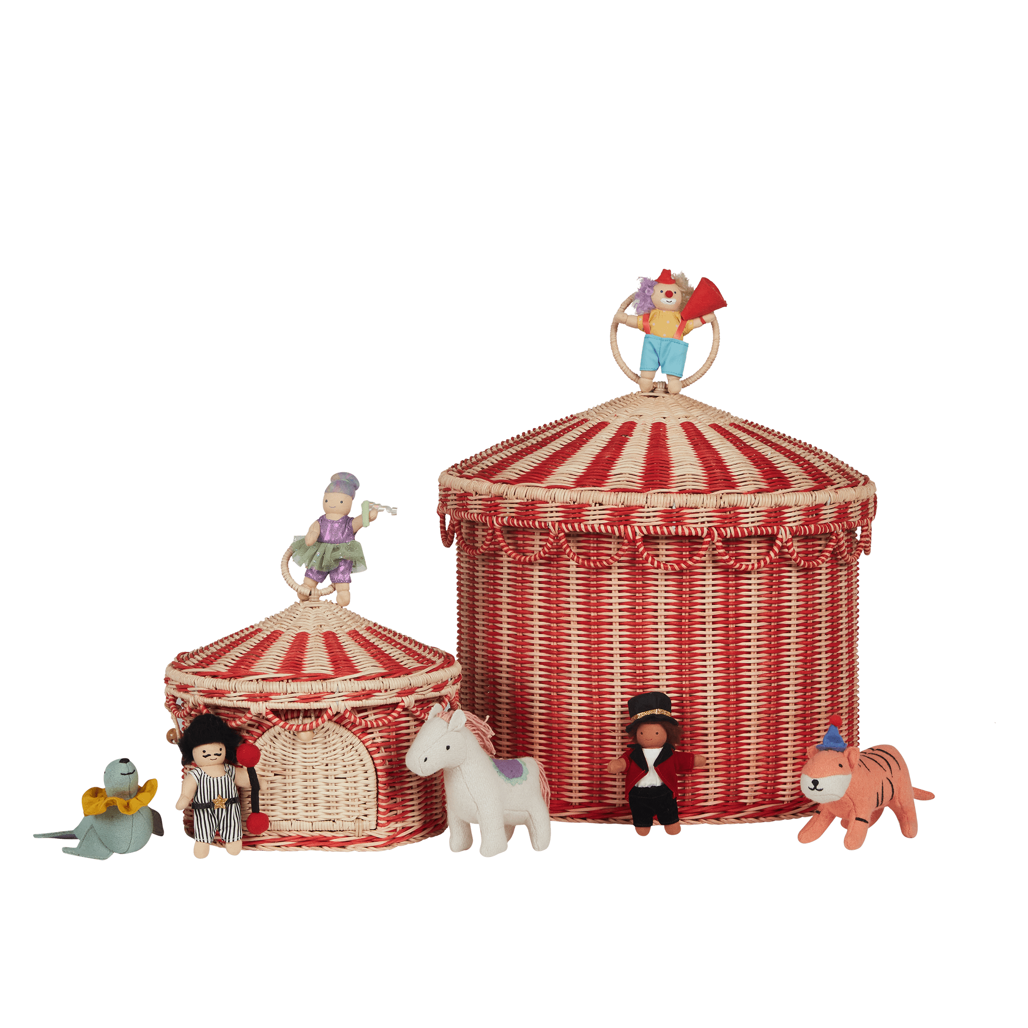 Olli Ella Holdie Set – Circus Animals