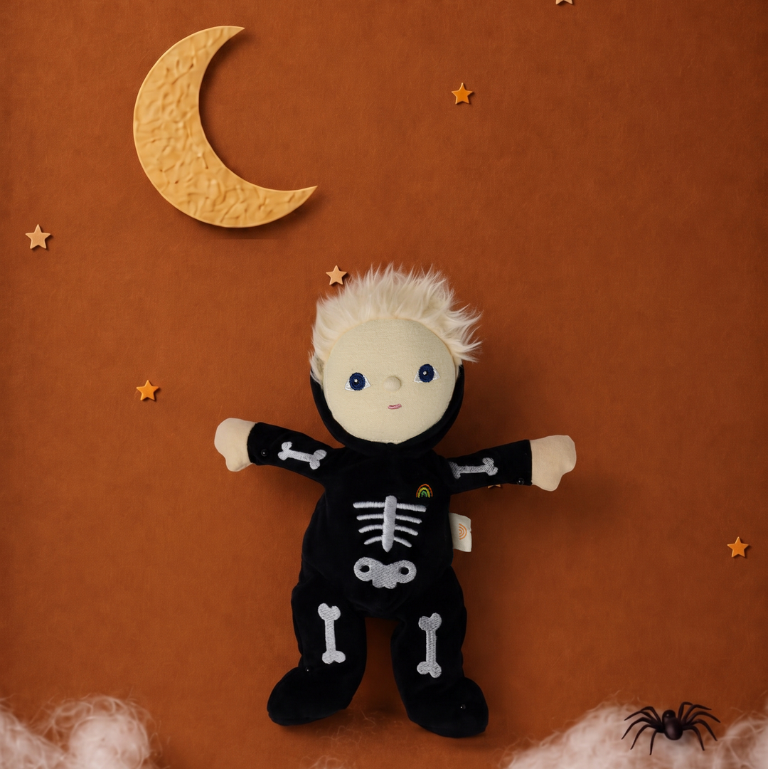 Olli Ella Boo Bunch Dinky Dinkum Doll – Scully Skeleton (Limited Edition)