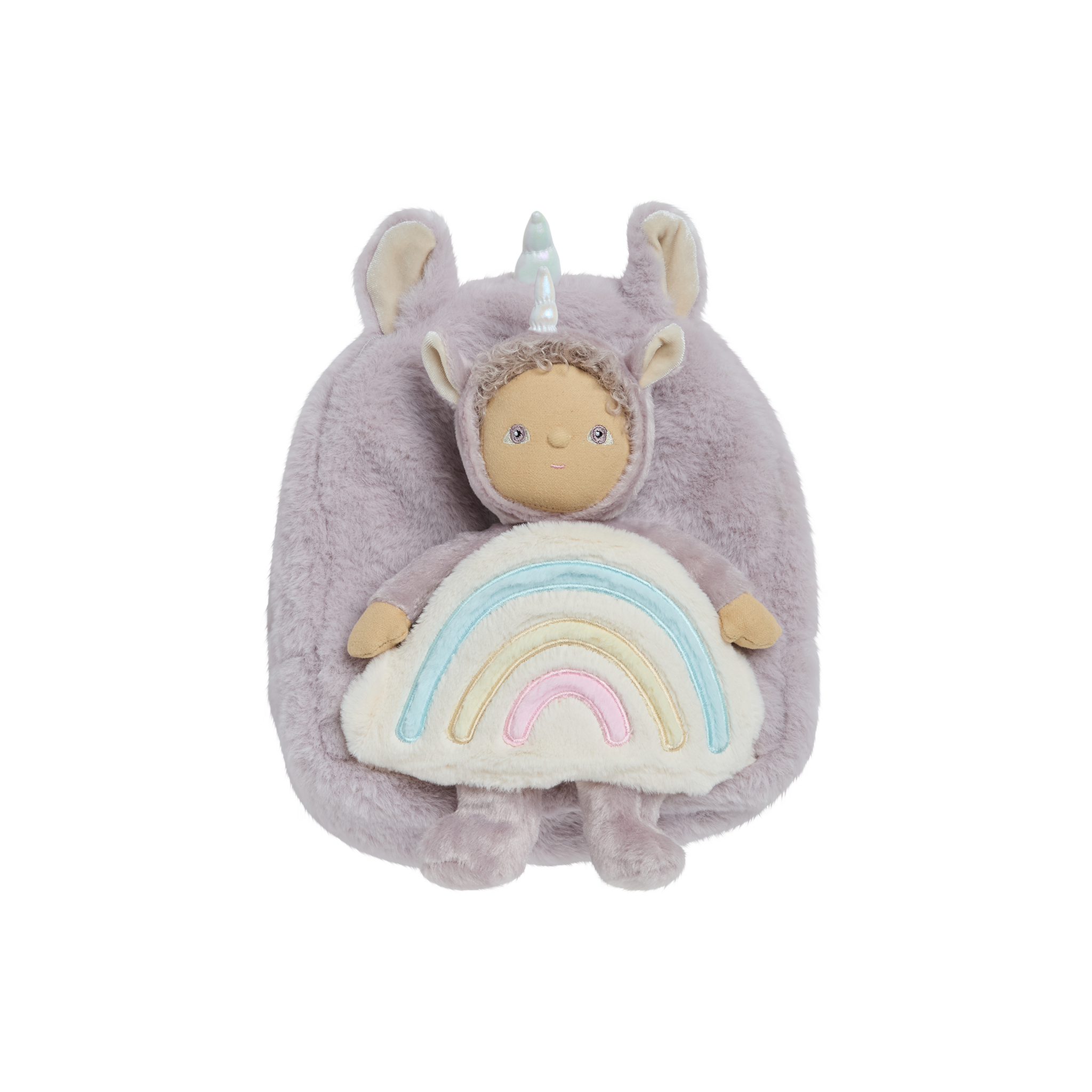 Olli Ella Hopalong Unicorn Backpack – Lilac