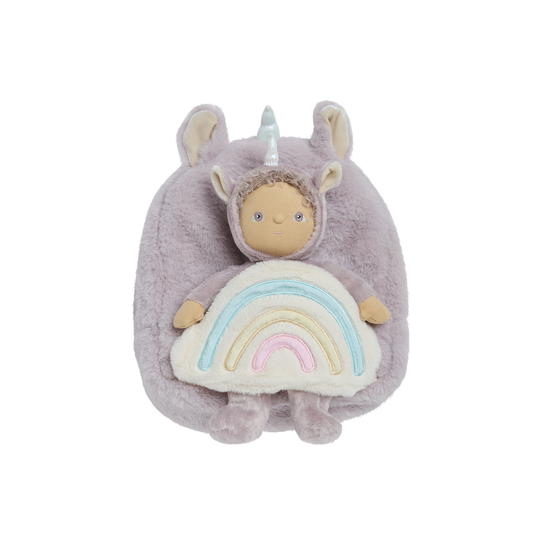 Olli Ella Hopalong Unicorn Backpack – Lilac