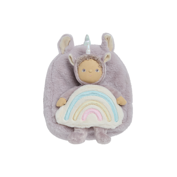 Olli Ella Hopalong Unicorn Backpack – Lilac