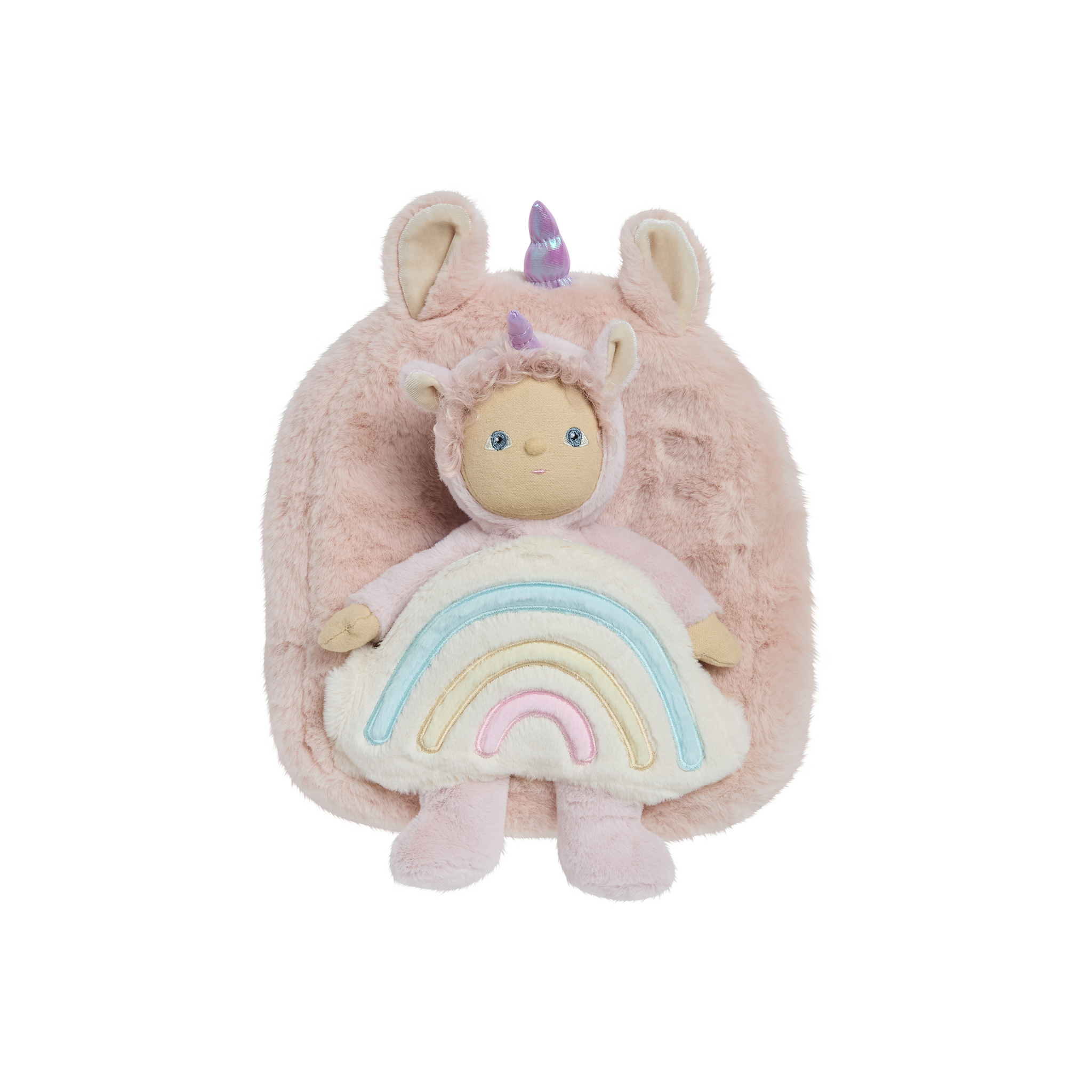 Olli Ella Hopalong Unicorn Backpack – Pink