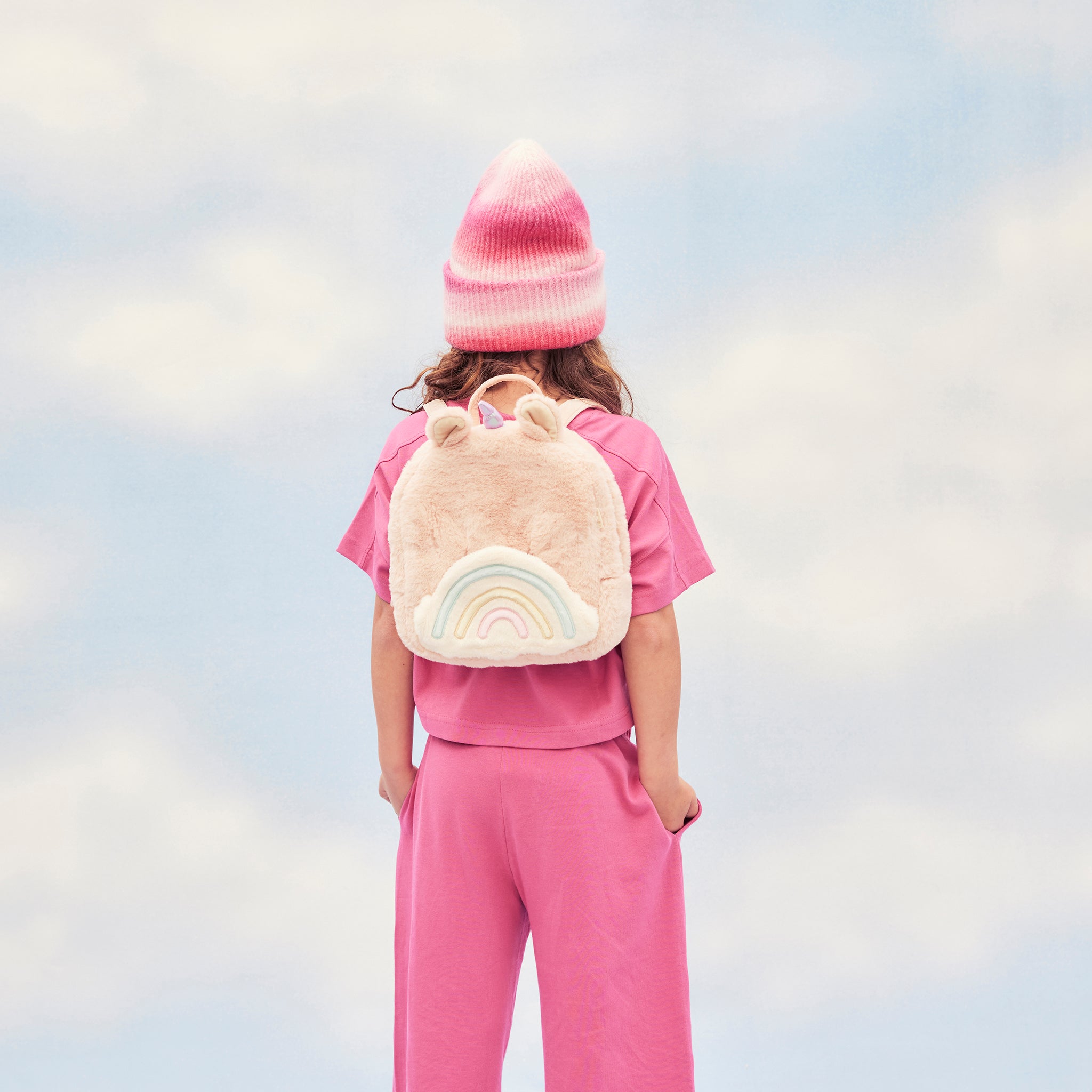 Olli Ella Hopalong Unicorn Backpack – Pink