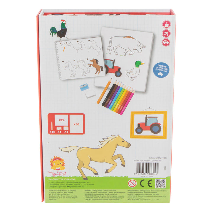 Tiger Tribe How to Draw – On The Farm