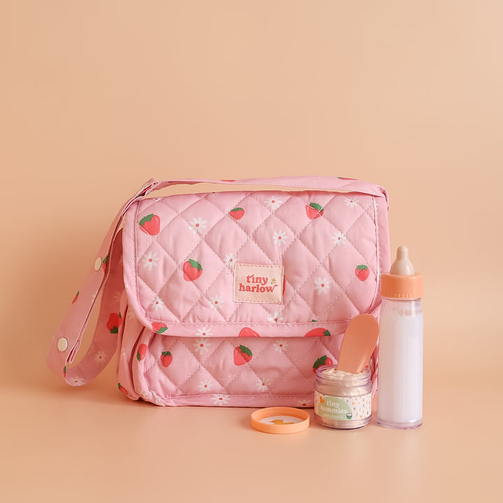 Tiny Harlow Tiny Nurturers Set – Strawberry Picnic