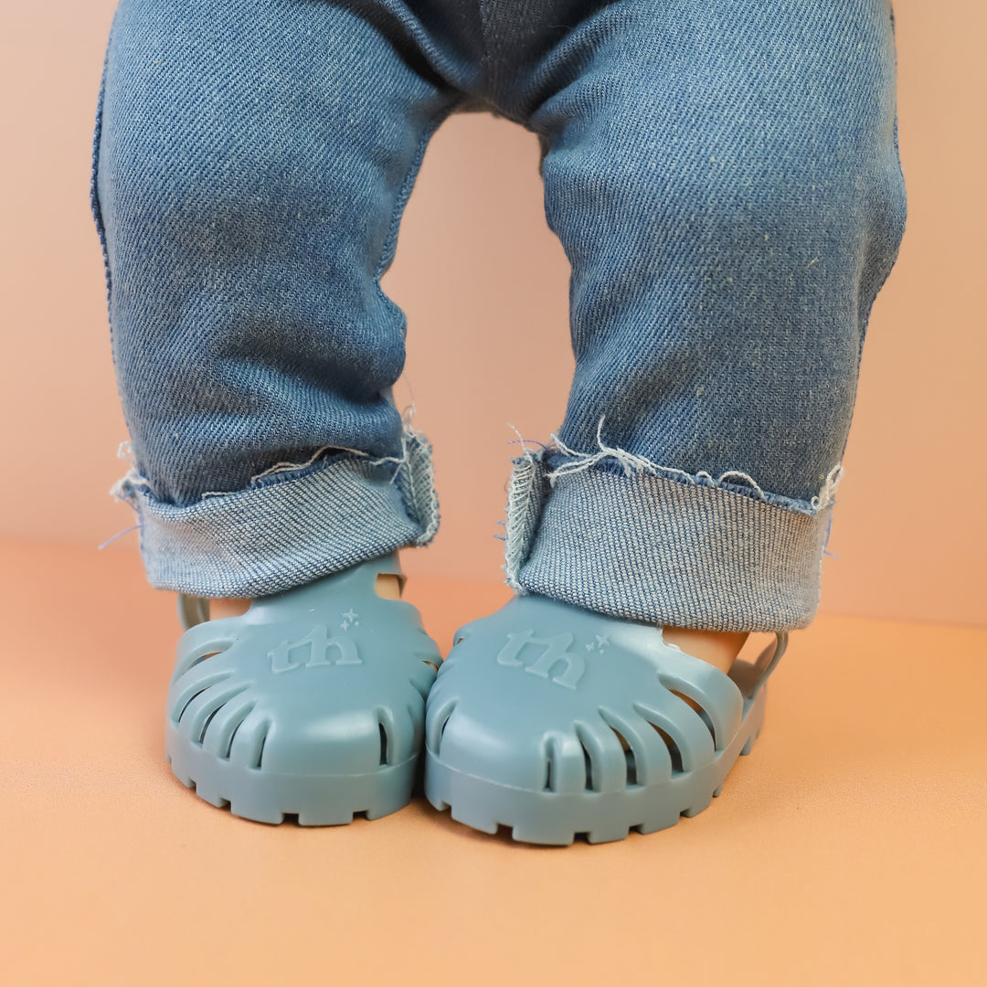 Tiny Harlow Tiny Threads Ruffle Jumper &amp; Denim Pants Set
