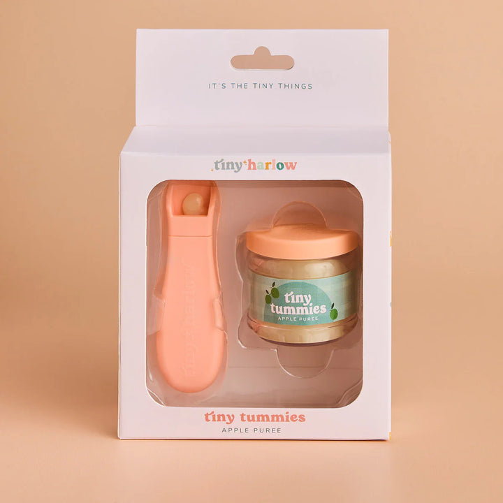 Tiny Harlow Tiny Tummies Dolls Food Jar – Apple Puree