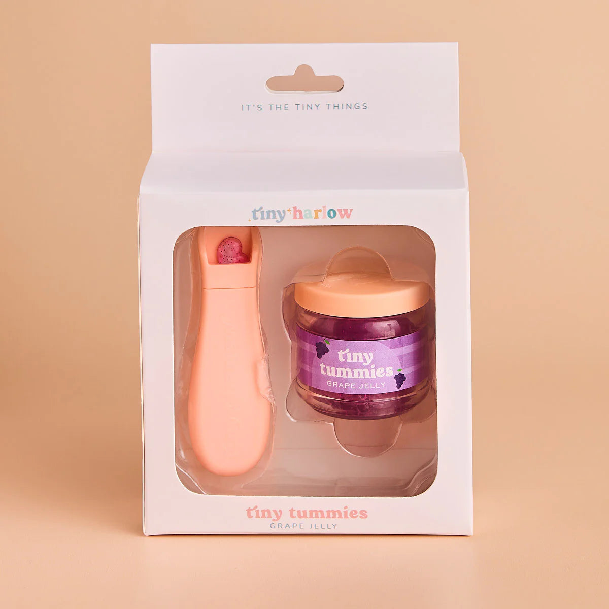 Tiny Harlow Tiny Tummies Dolls Food Jar – Grape Jelly