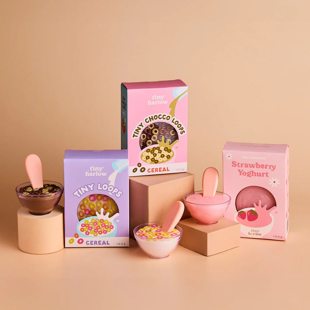 Tiny Harlow Tiny Tummies Tiny Loops Cereal Bowl