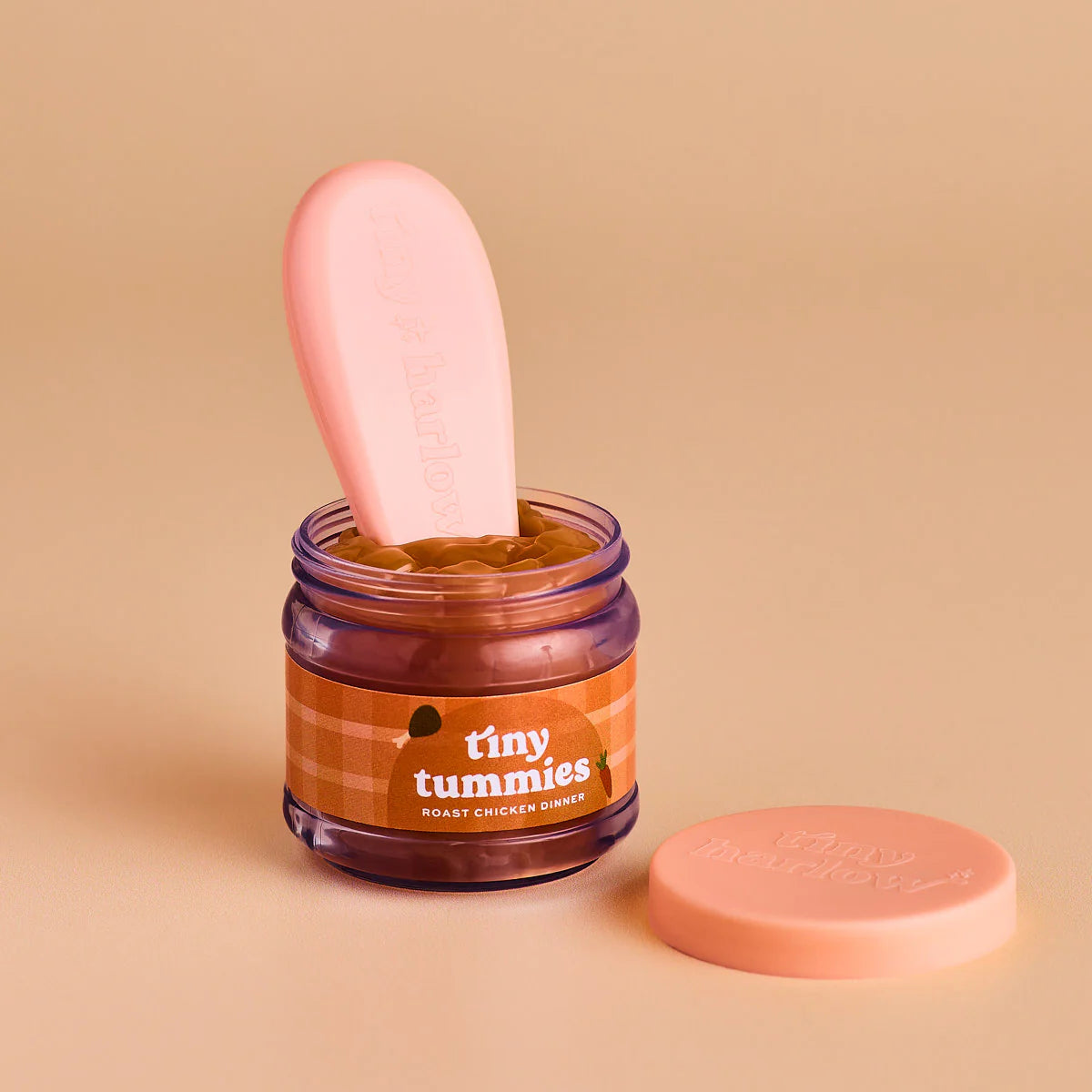 Tiny Harlow Tiny Tummies Dolls Food Jar – Roast Chicken Dinner
