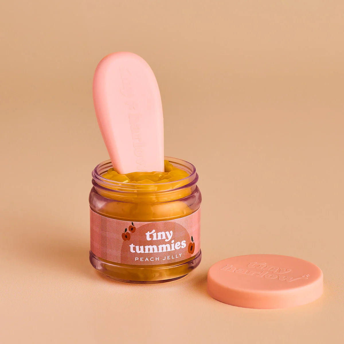 Tiny Harlow Tiny Tummies Dolls Food Jar – Peach Jelly