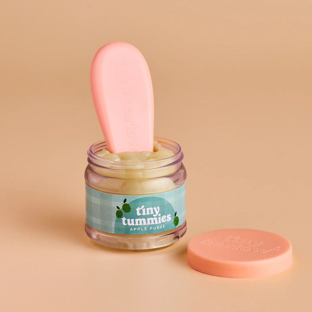 Tiny Harlow Tiny Tummies Dolls Food Jar – Apple Puree