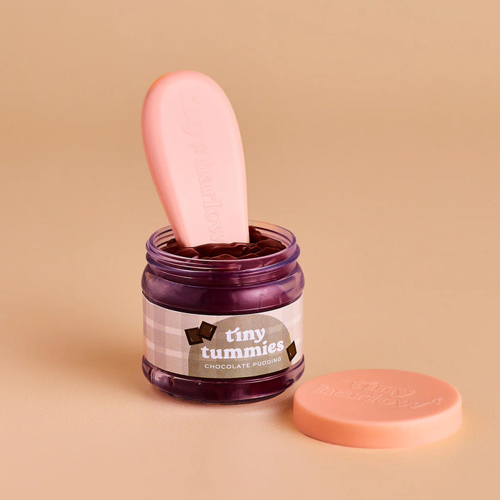 Tiny Harlow Tiny Tummies Dolls Food Jar – Chocolate Pudding