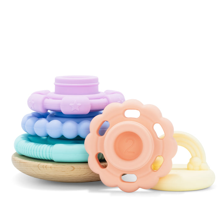 Jellystone™ Designs Rainbow Wobble Stacker – Pastel