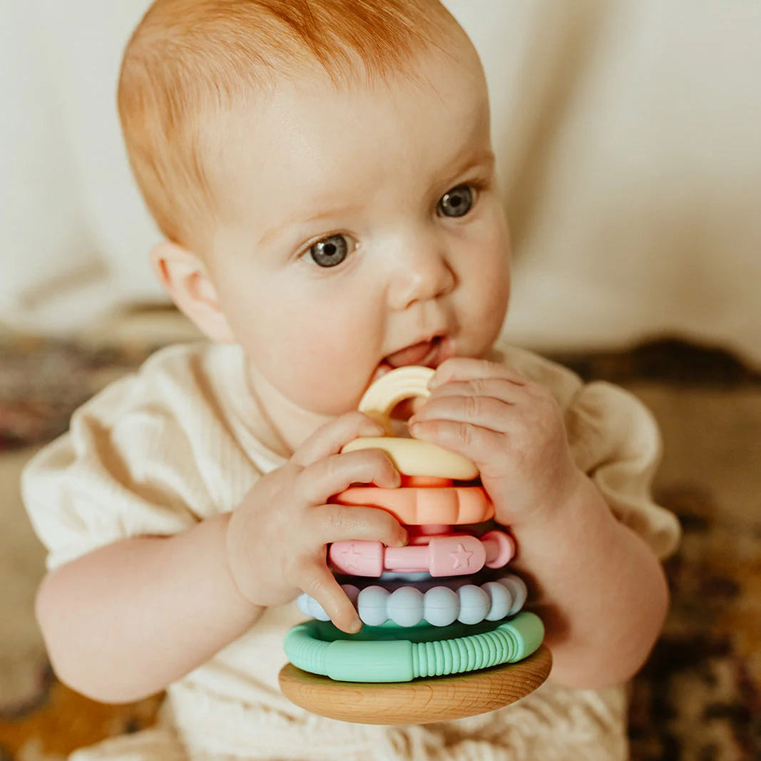 Jellystone™ Designs Rainbow Wobble Stacker – Pastel