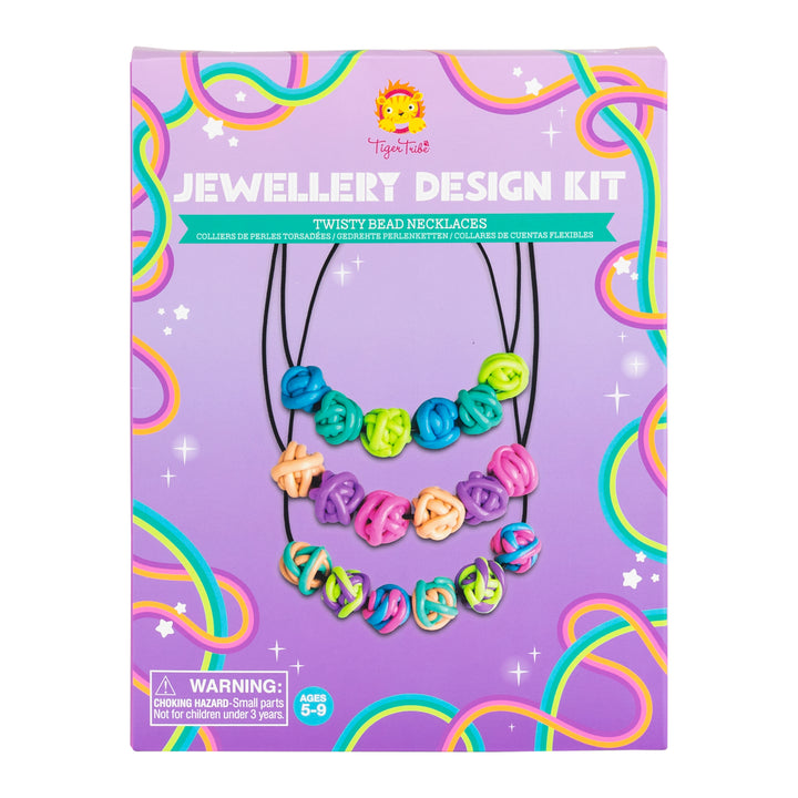 Tiger Tribe Jewellery Design Kit – Twisty Beads Necklaces