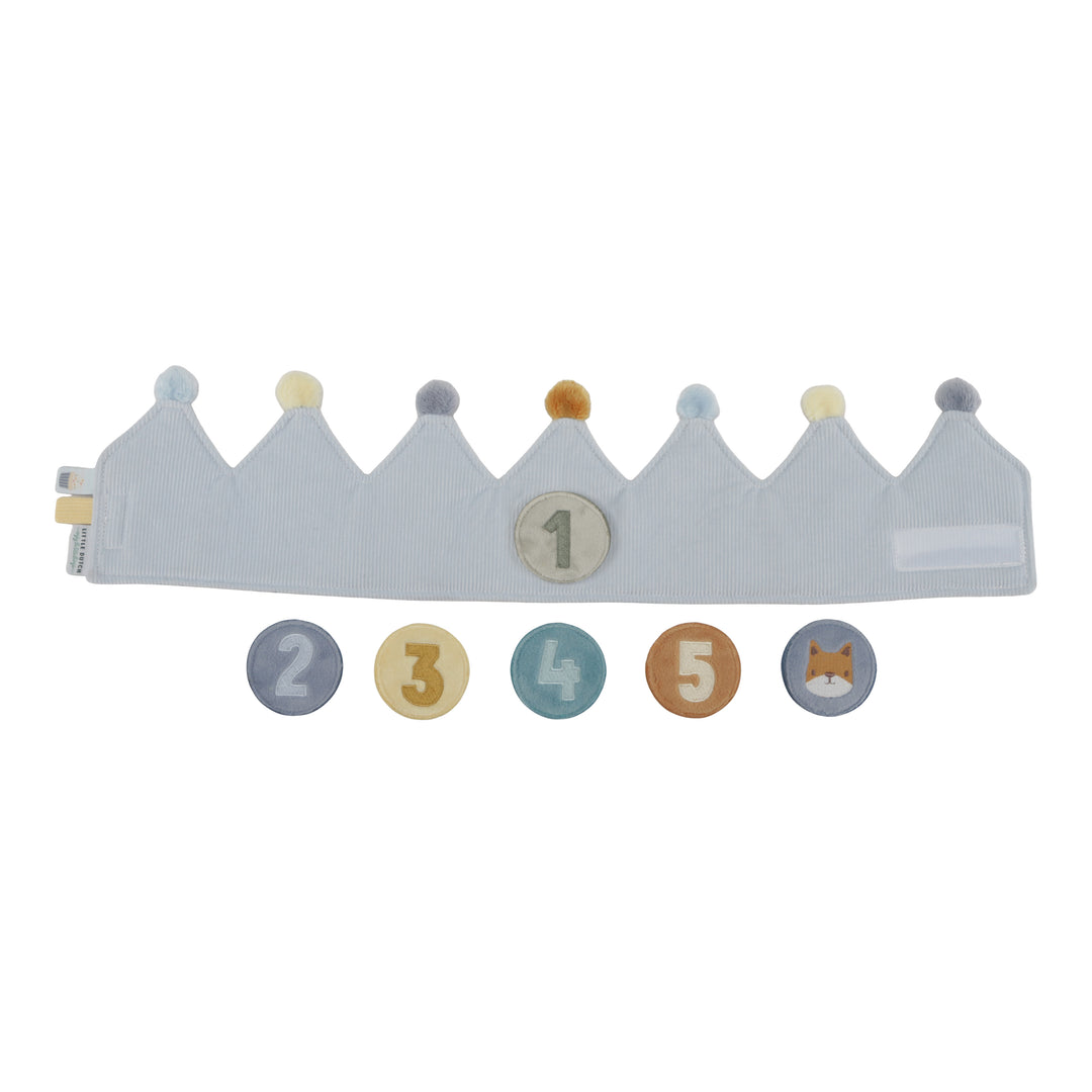 Little Dutch Birthday Crown – Blue