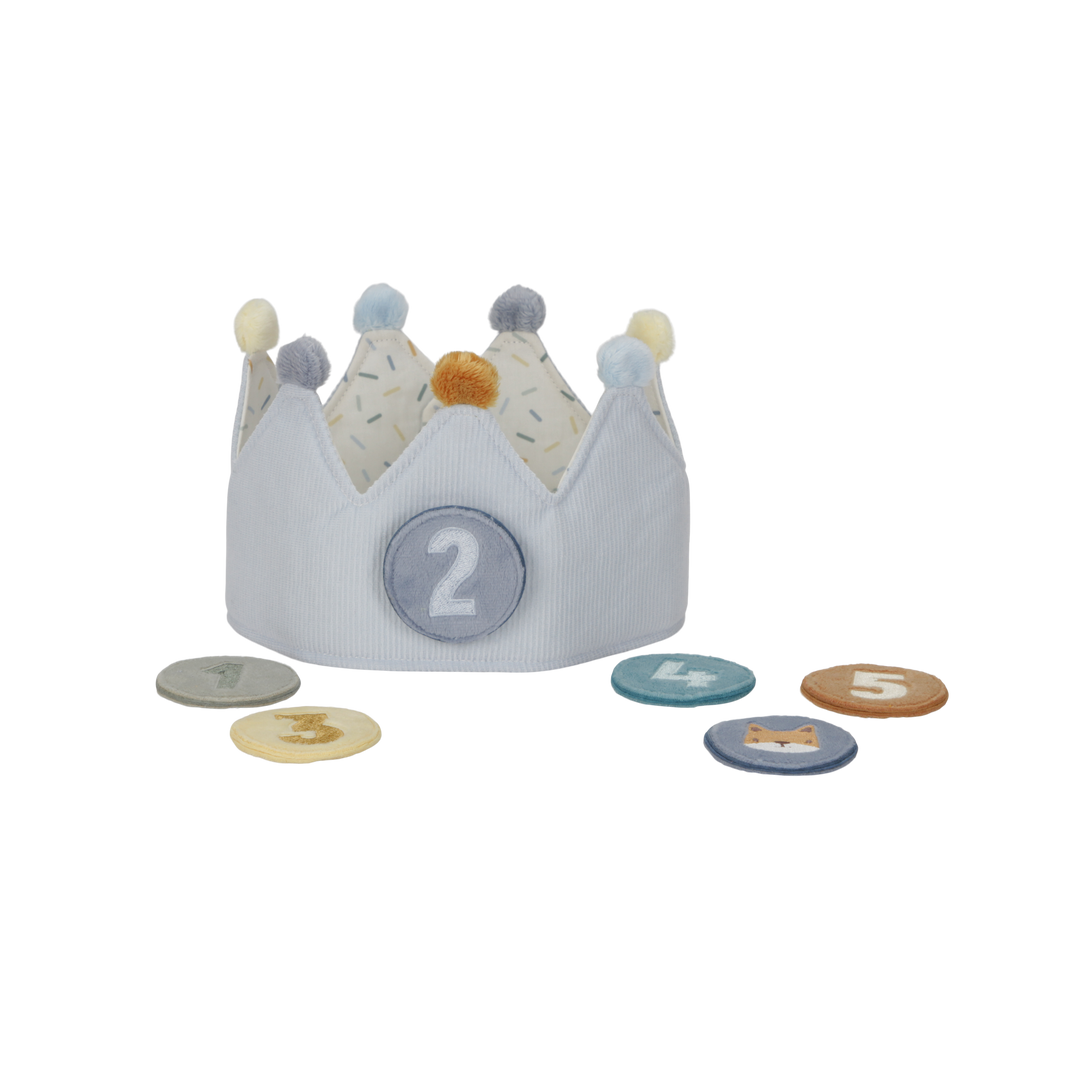 Little Dutch Birthday Crown – Blue
