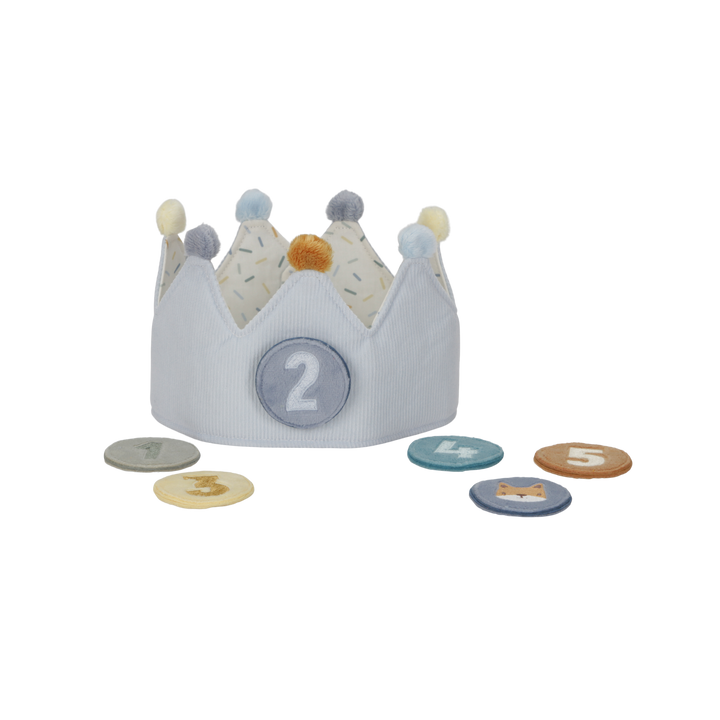 Little Dutch Birthday Crown – Blue