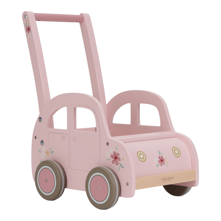 Little Dutch Vintage Walker Wagon – Pink