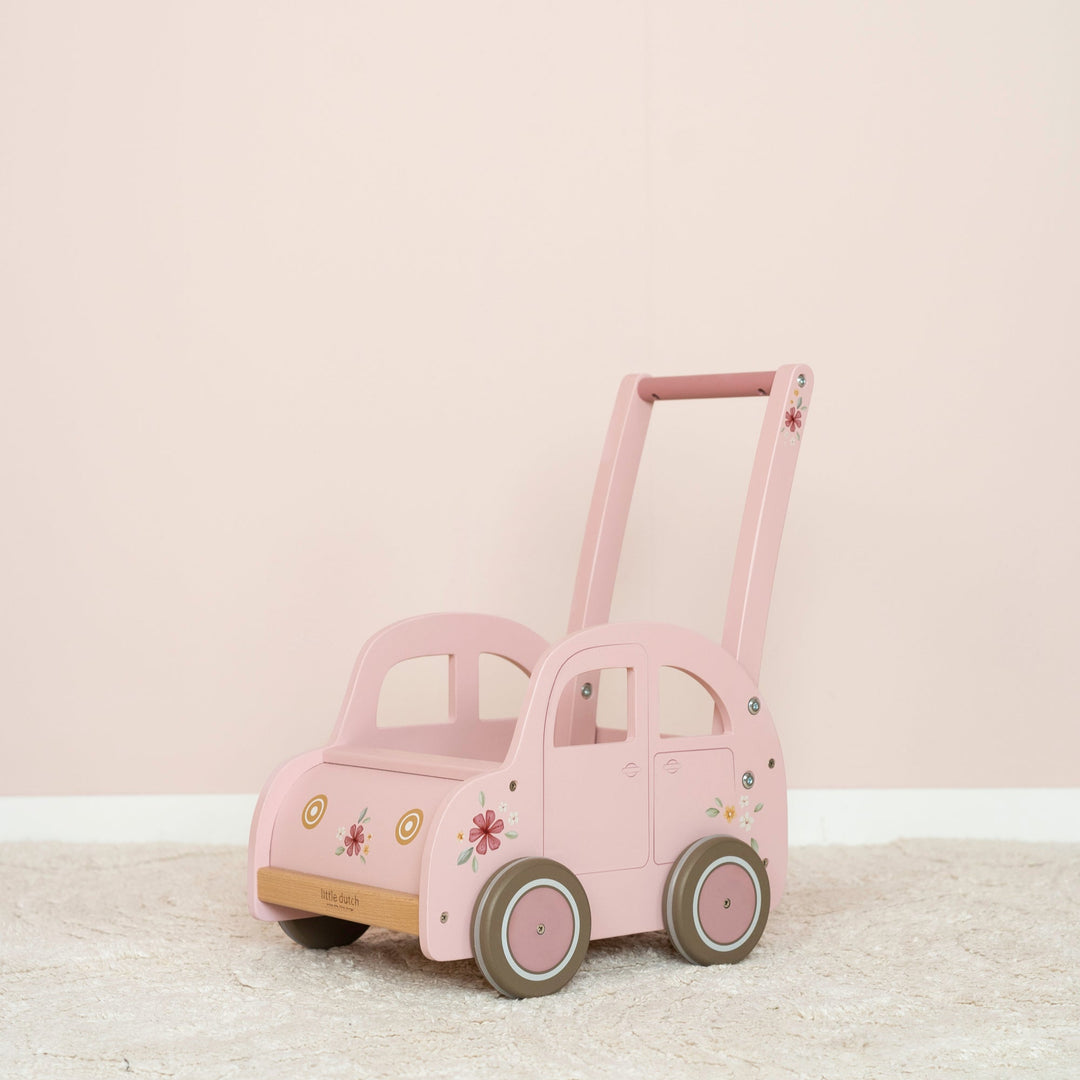 Little Dutch Vintage Walker Wagon – Pink