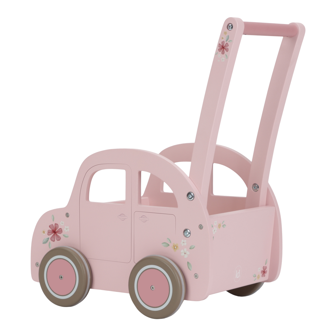Little Dutch Vintage Walker Wagon – Pink