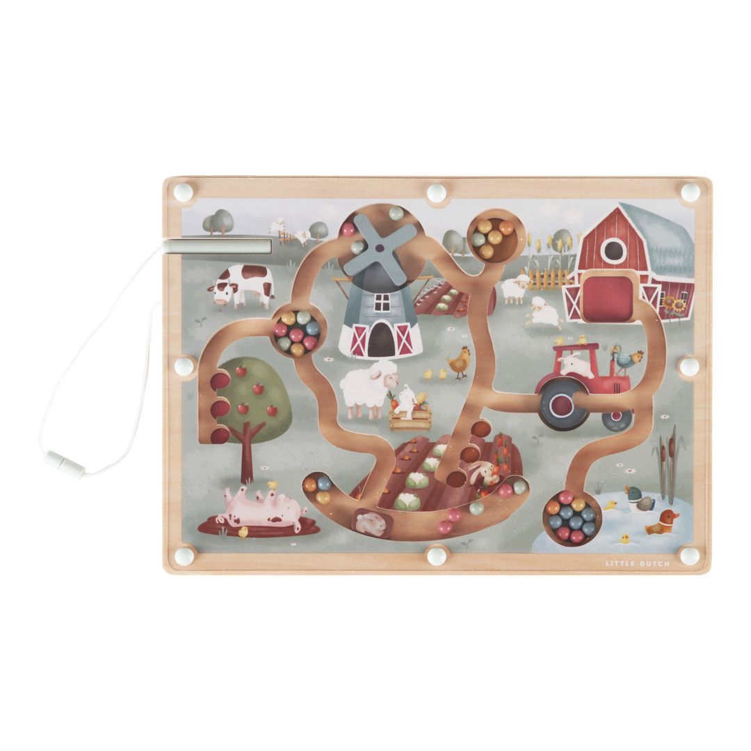 Little Dutch Magnetic Maze Puzzle – Little Farm