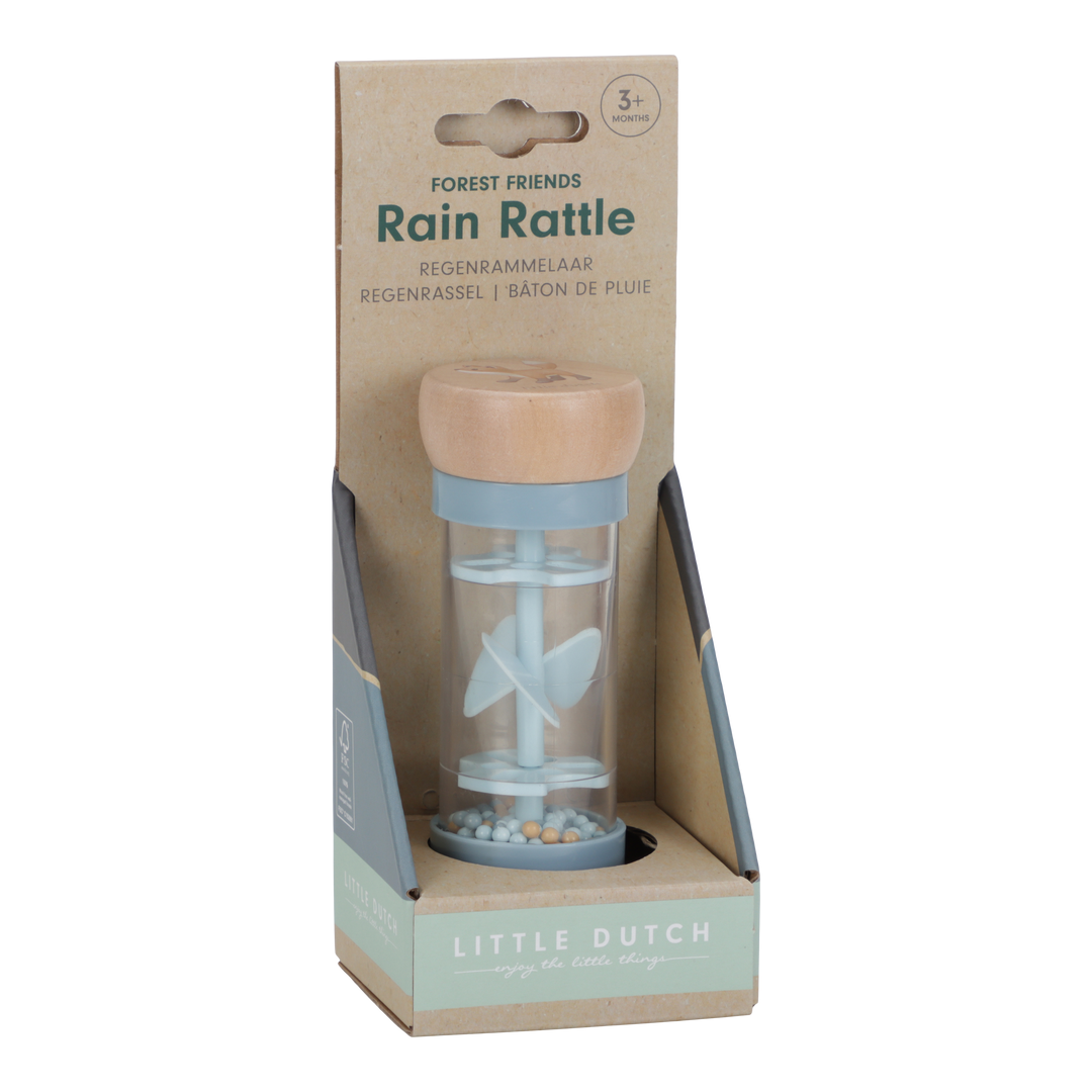 Little Dutch Rain Rattle – Forest Friends