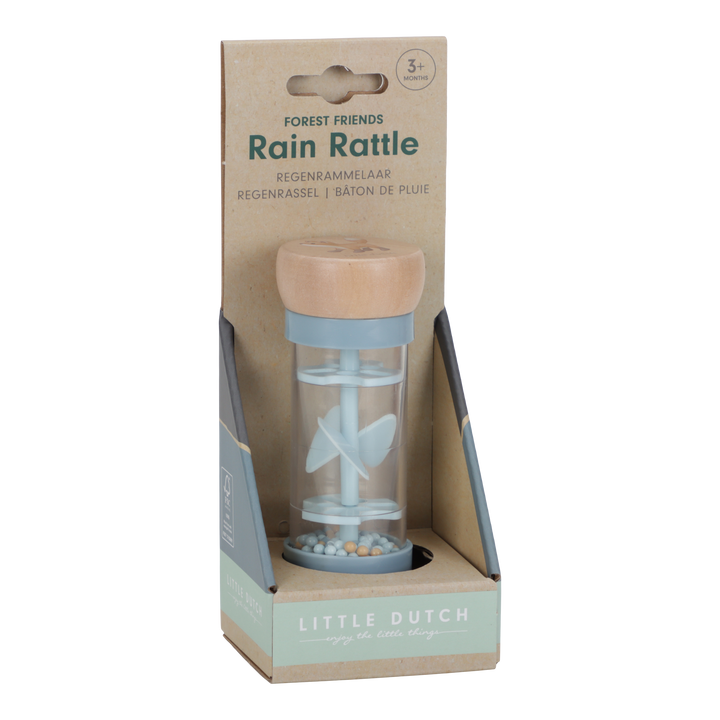 Little Dutch Rain Rattle – Forest Friends