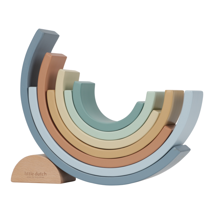 Little Dutch Stacking Rainbow – Forest Friends