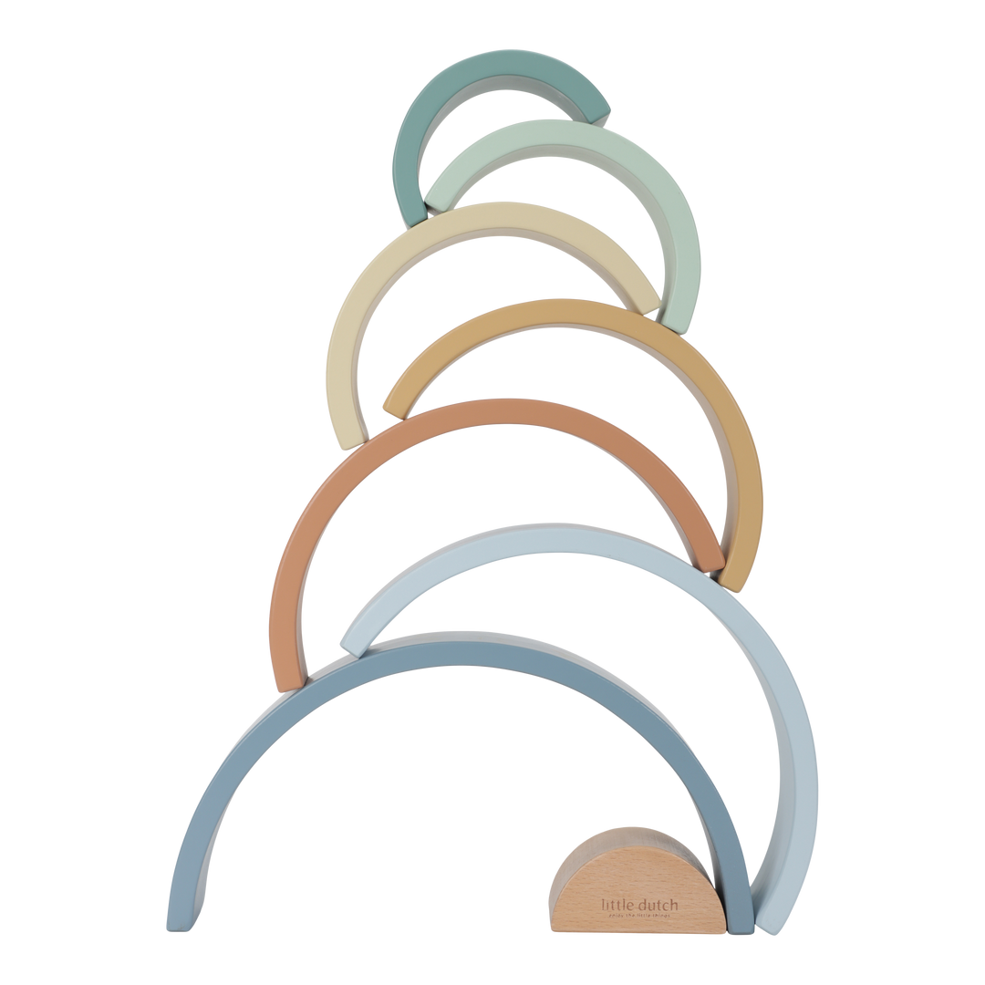 Little Dutch Stacking Rainbow – Forest Friends