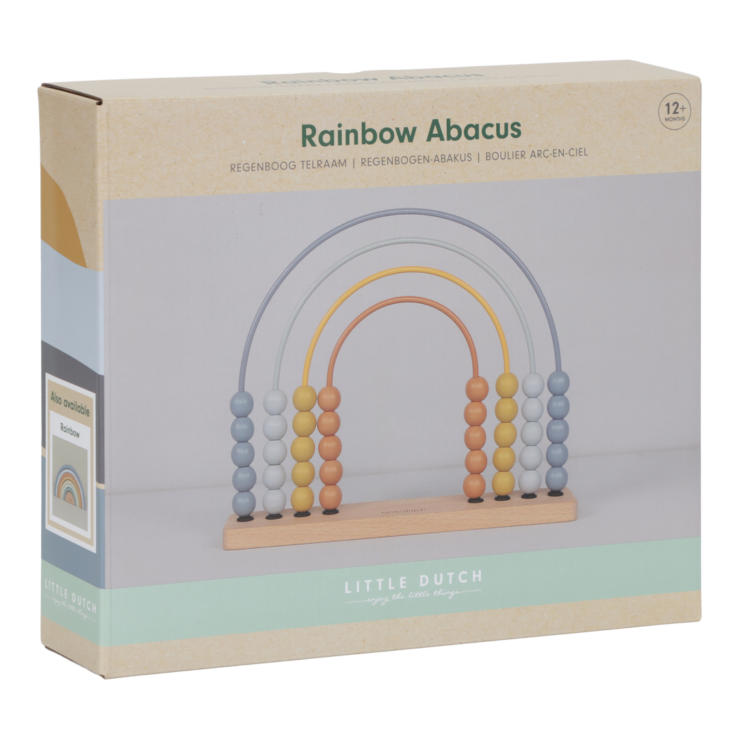 Little Dutch Rainbow Abacus – Forest Friends