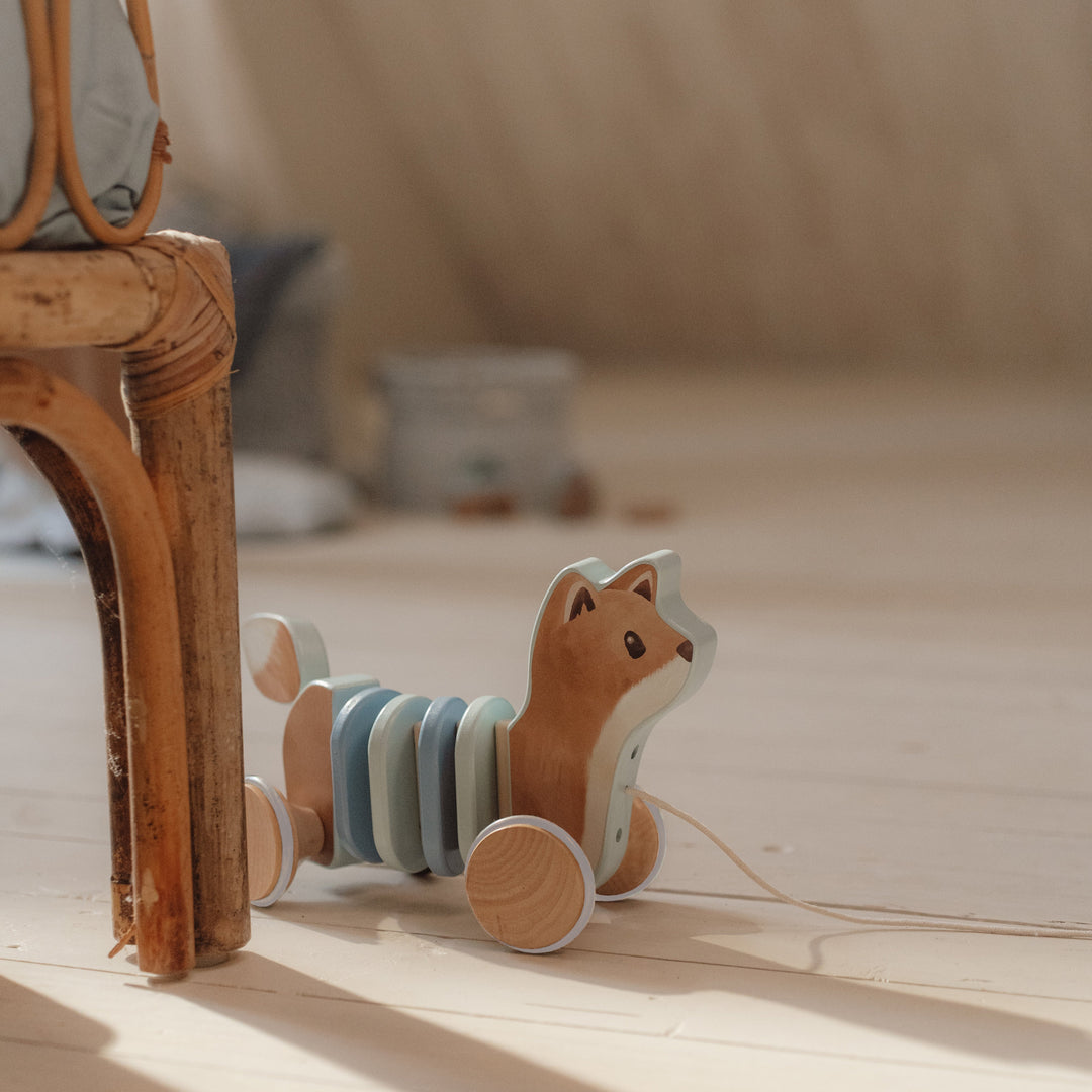 Little Dutch Wiggle Pull-Along Fox – Forest Friends