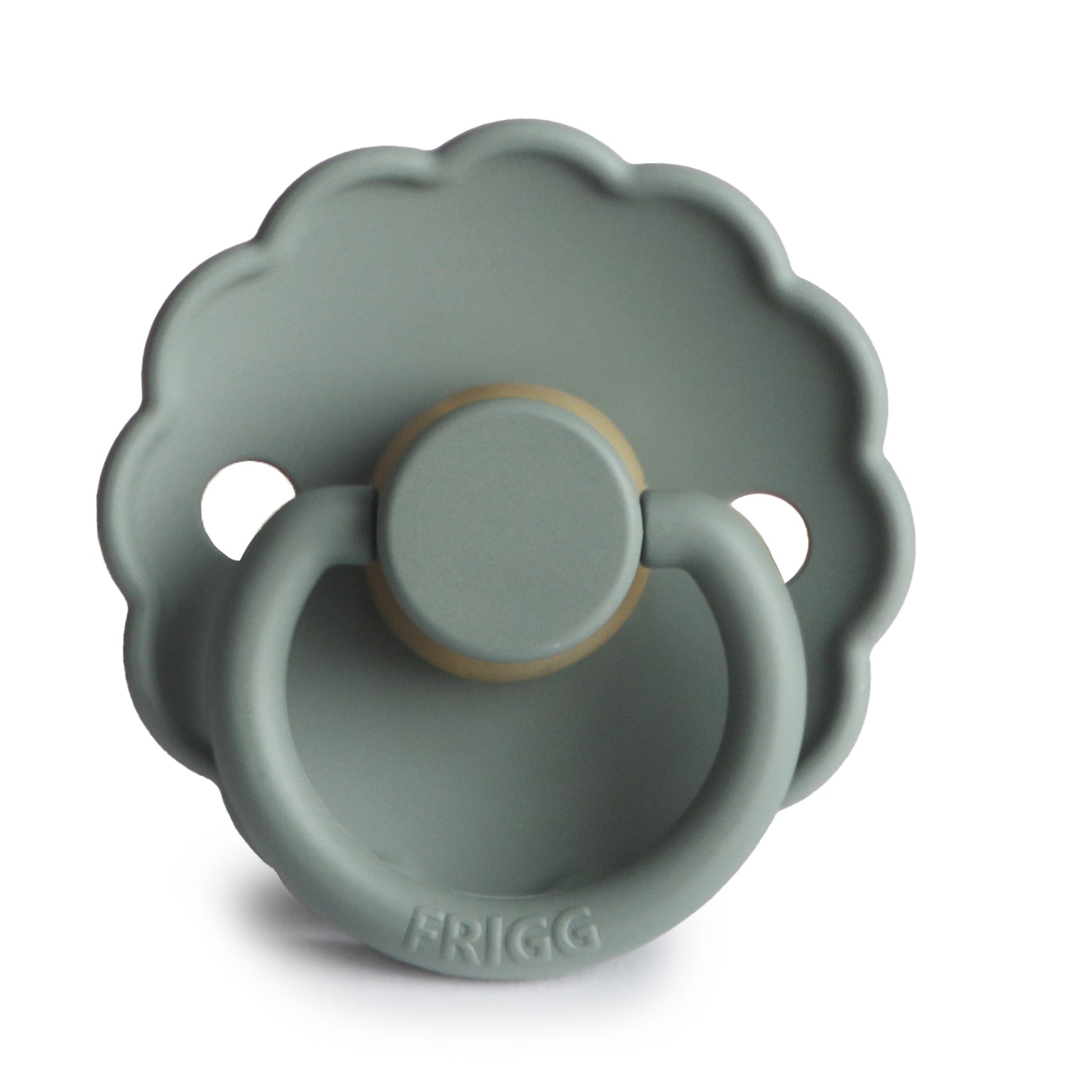 FRIGG Daisy Round Latex Pacifier – Lily Pad