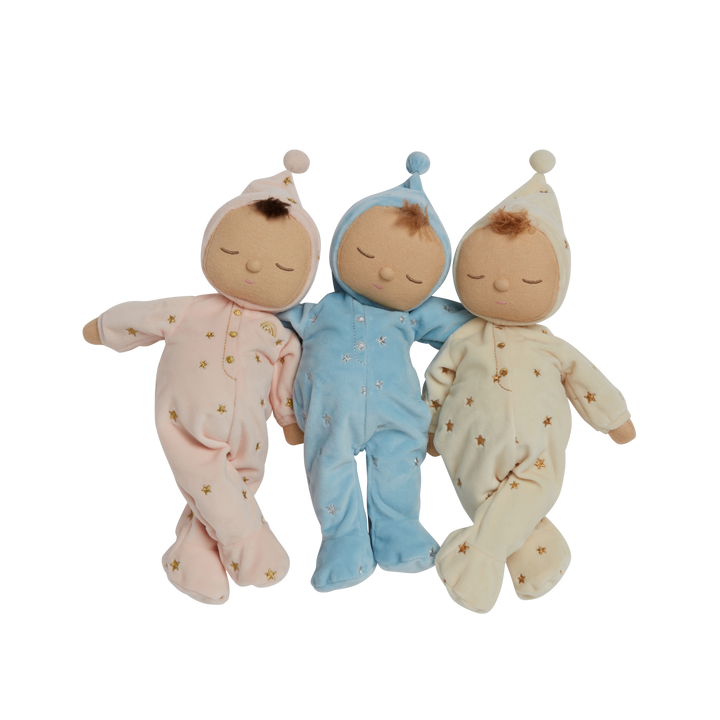 Olli Ella Lullaby Dozy Dinkum Doll Leo – Baby Blue
