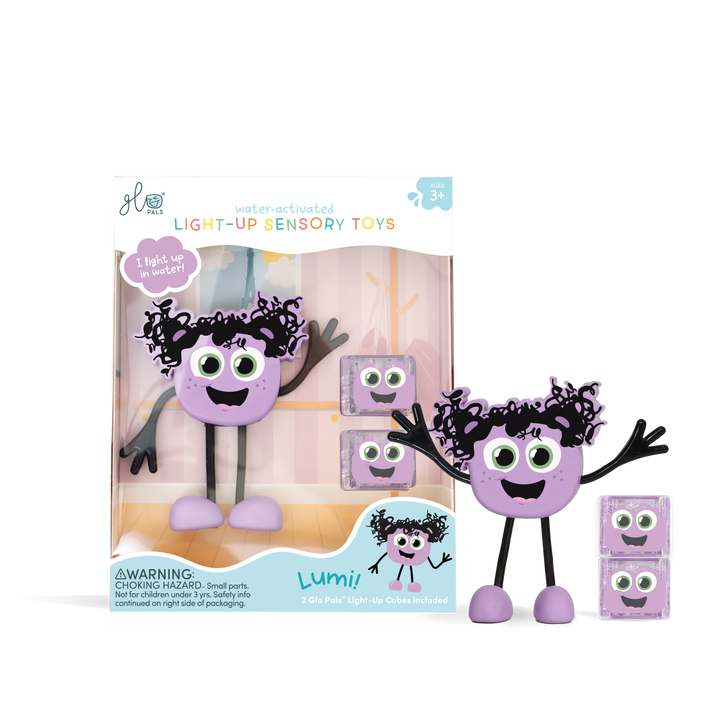 Glo Pals® Water Activated Light-Up Sensory Toys – Lumi