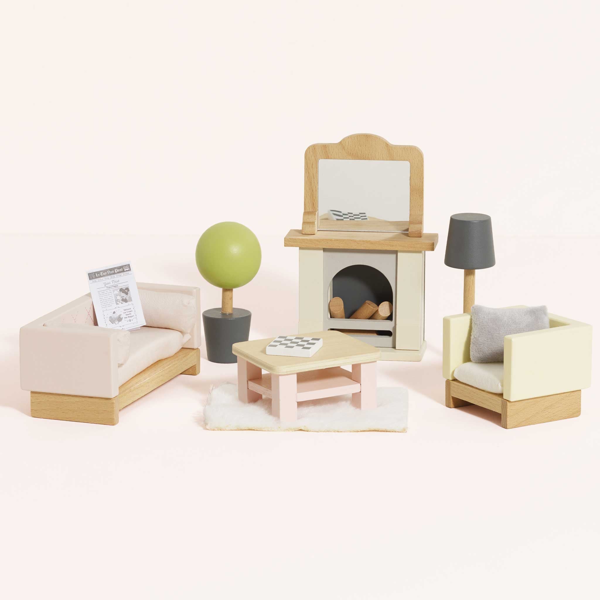 Le Toy Van Wooden Dollhouse Sitting Room