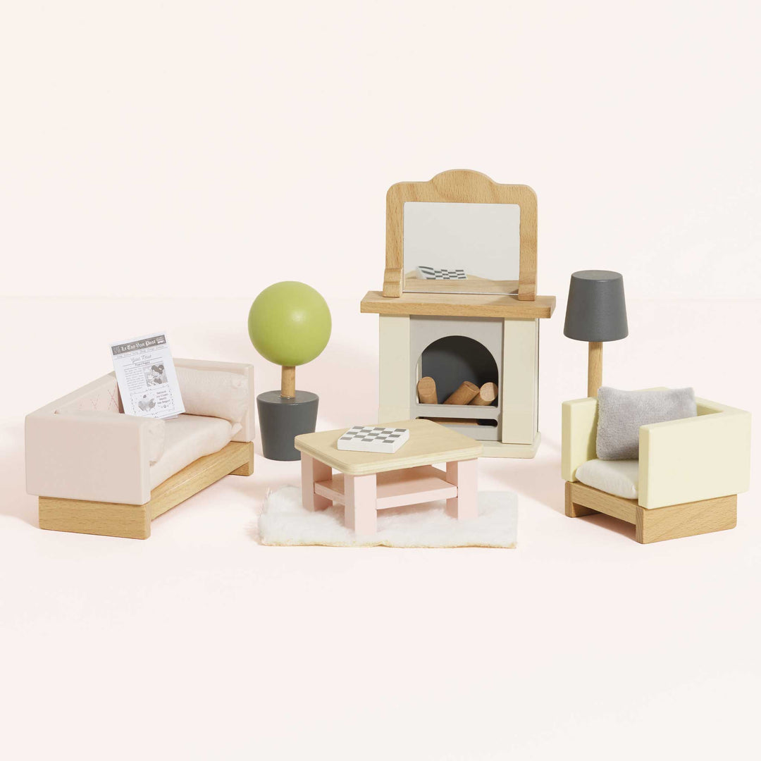 Le Toy Van Wooden Dollhouse Sitting Room