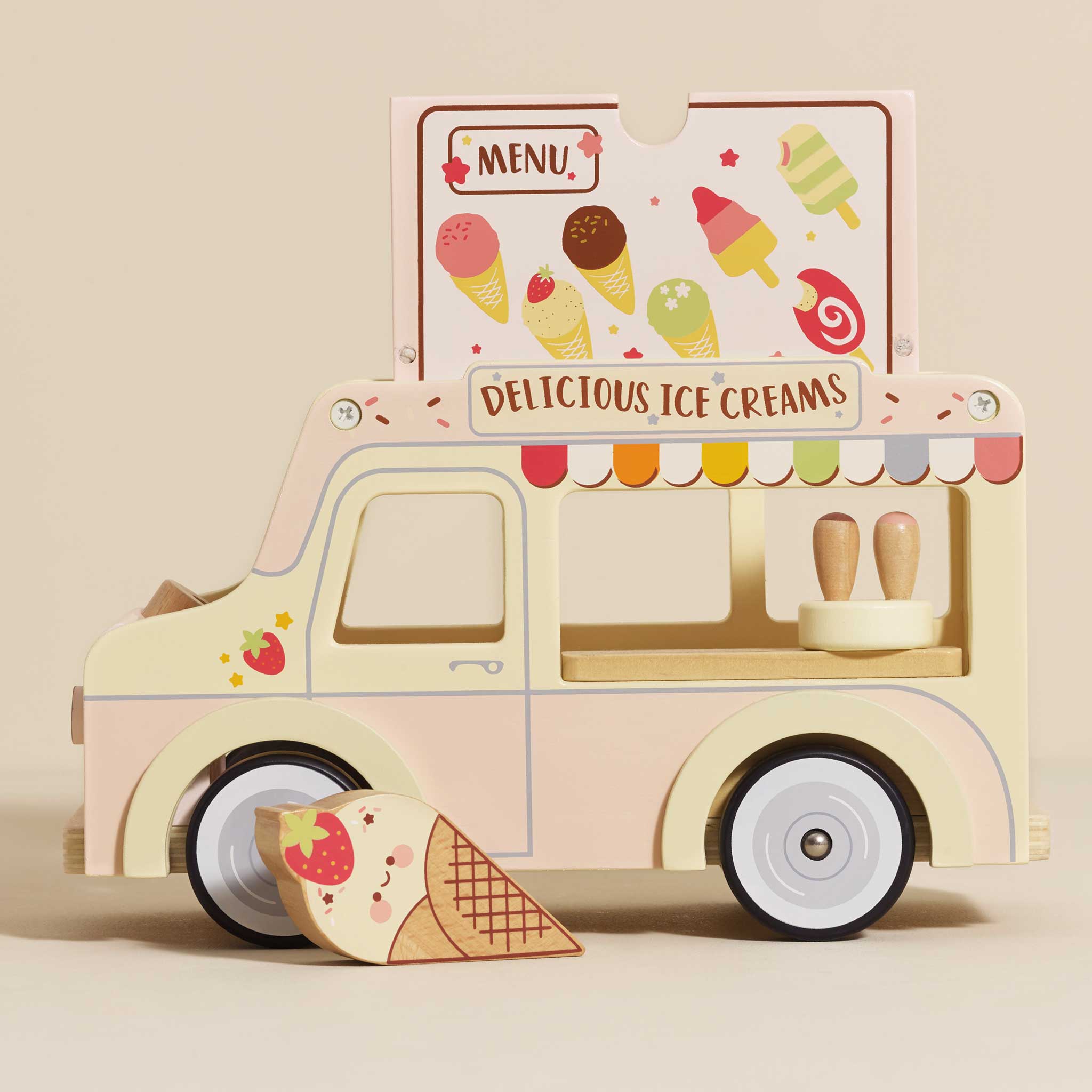 Le Toy Van Wooden Ice Cream Van