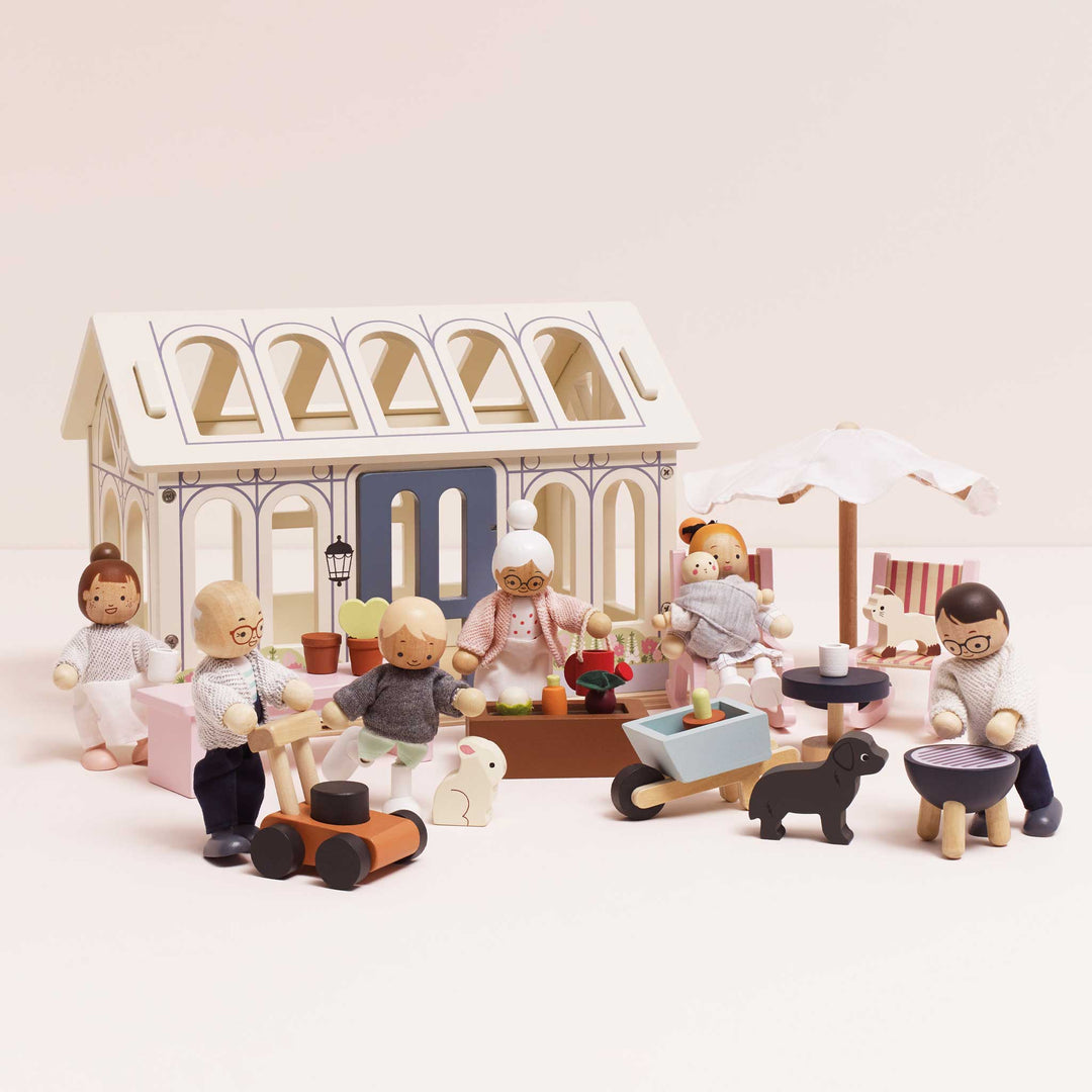 Le Toy Van Dollhouse Conservatory Playset
