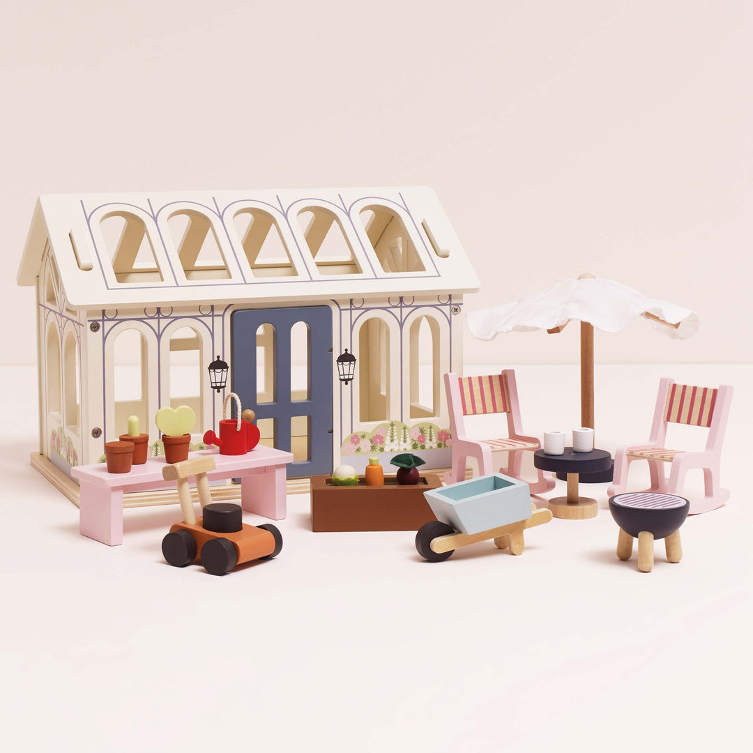 Le Toy Van Dollhouse Conservatory Playset