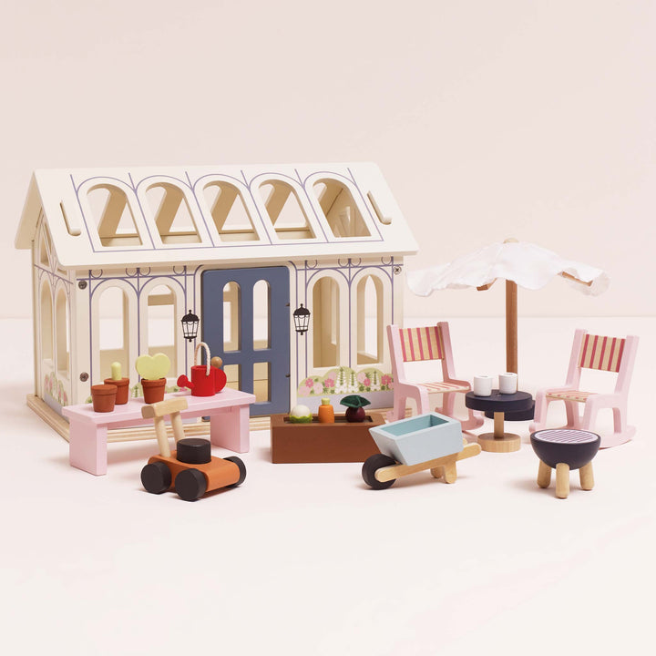 Le Toy Van Dollhouse Conservatory Playset